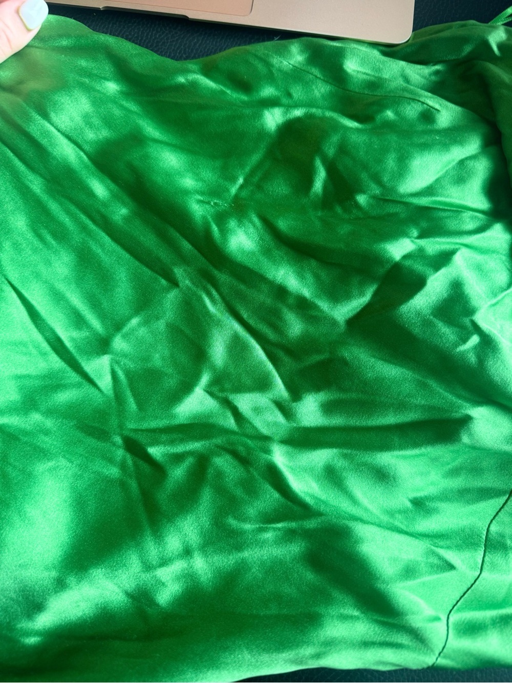 Preowned Cult Gaia Keya Pistachio XS 0 Gown - Picture 13 of 16